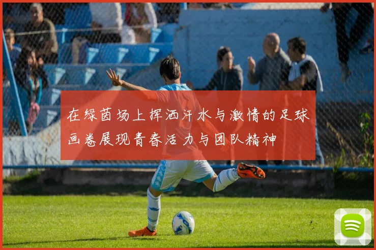 在绿茵场上挥洒汗水与激情的足球画卷展现青春活力与团队精神